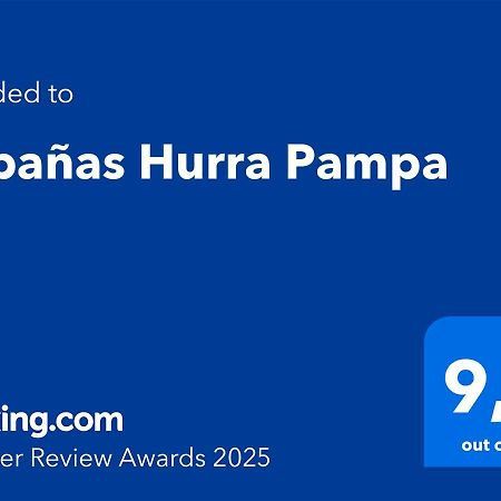 Cabañas Hurra Pampa Mar de Las Pampas Exterior foto
